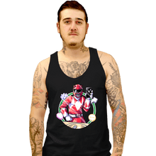 Load image into Gallery viewer, Daily_Deal_Shirts Tank Top, Unisex / Small / Black Red Ranger Dance