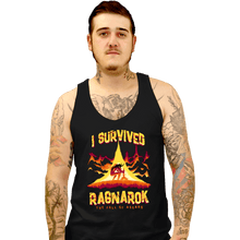 Load image into Gallery viewer, Daily_Deal_Shirts Tank Top, Unisex / Small / Black I Survived Ragnarok