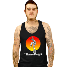 Load image into Gallery viewer, Shirts Tank Top, Unisex / Small / Black Karate Dwight