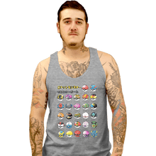 Load image into Gallery viewer, Shirts Tank Top, Unisex / Small / Sports Grey Types Of Pokeballs