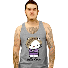 Load image into Gallery viewer, Secret_Shirts Tank Top, Unisex / Small / Sports Grey Karen Kitty