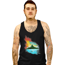 Load image into Gallery viewer, Shirts Tank Top, Unisex / Small / Black Sunset On Koholint