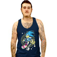 Load image into Gallery viewer, Daily_Deal_Shirts Tank Top, Unisex / Small / Navy Sonic Kingdom Hearts

