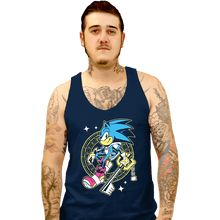 Load image into Gallery viewer, Daily_Deal_Shirts Tank Top, Unisex / Small / Navy Sonic Kingdom Hearts