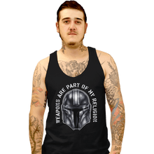 Load image into Gallery viewer, Shirts Tank Top, Unisex / Small / Black Weapons Are Part Of My Religion