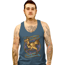 Load image into Gallery viewer, Last_Chance_Shirts Tank Top, Unisex / Small / Indigo Blue Chocobo Racer