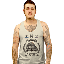 Load image into Gallery viewer, Shirts Tank Top, Unisex / Small / White Herbie's Garage Auto Repair
