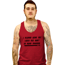 Load image into Gallery viewer, Daily_Deal_Shirts Tank Top, Unisex / Small / Red Lucky Red Shirt