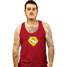 Load image into Gallery viewer, Secret_Shirts Tank Top, Unisex / Small / Red Dove Of Peace