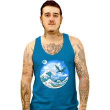Load image into Gallery viewer, Secret_Shirts Tank Top, Unisex / Small / Sapphire Wave Off Pandora