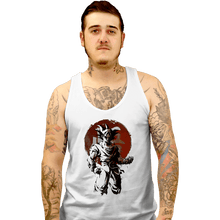 Load image into Gallery viewer, Shirts Tank Top, Unisex / Small / White Saiyan Sun