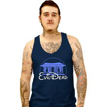 Load image into Gallery viewer, Daily_Deal_Shirts Tank Top, Unisex / Small / Navy Evil Cabin