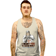Load image into Gallery viewer, Shirts Tank Top, Unisex / Small / White Choose Wisely