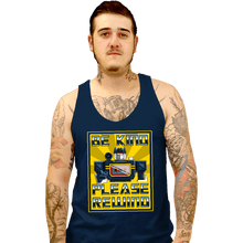 Load image into Gallery viewer, Daily_Deal_Shirts Tank Top, Unisex / Small / Navy Be Kind Please Rewind