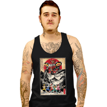 Load image into Gallery viewer, Daily_Deal_Shirts Tank Top, Unisex / Small / Black Rangers In Japan Woodblock