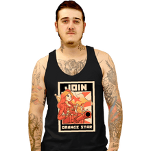 Load image into Gallery viewer, Shirts Tank Top, Unisex / Small / Black Orange Star Army