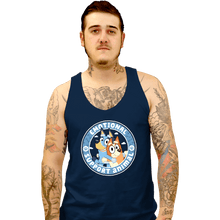 Load image into Gallery viewer, Daily_Deal_Shirts Tank Top, Unisex / Small / Navy Emotional Support Animals