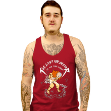Load image into Gallery viewer, Daily_Deal_Shirts Tank Top, Unisex / Small / Red The Last Air Guitar