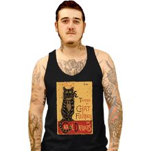 Load image into Gallery viewer, Shirts Tank Top, Unisex / Small / Black Chat Flerken
