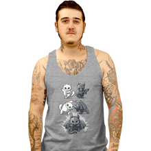 Load image into Gallery viewer, Shirts Tank Top, Unisex / Small / Sports Grey Night Fury Fusion