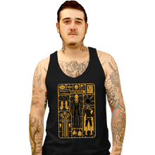 Load image into Gallery viewer, Daily_Deal_Shirts Tank Top, Unisex / Small / Black Sanji Model Sprue