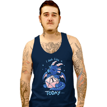 Load image into Gallery viewer, Daily_Deal_Shirts Tank Top, Unisex / Small / Navy Rolled A 1 Today