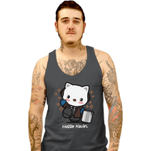Load image into Gallery viewer, Shirts Tank Top, Unisex / Small / Charcoal Hello Kevin