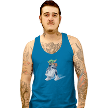 Load image into Gallery viewer, Shirts Tank Top, Unisex / Small / Sapphire Droid Squee
