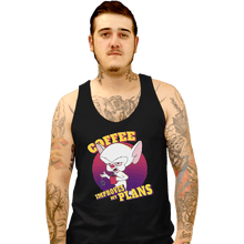 Load image into Gallery viewer, Shirts Tank Top, Unisex / Small / Black Coffee Improves My Plans