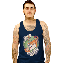 Load image into Gallery viewer, Shirts Tank Top, Unisex / Small / Navy Keep Your Chin Up
