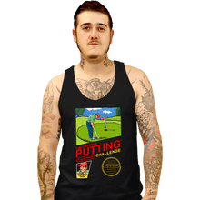 Load image into Gallery viewer, Shirts Tank Top, Unisex / Small / Black Lee Carvallo's Putting Challenge