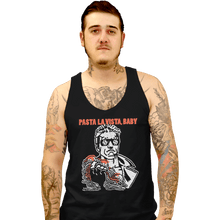 Load image into Gallery viewer, Shirts Tank Top, Unisex / Small / Black Pasta La Vista