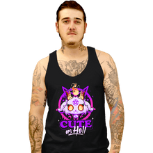 Load image into Gallery viewer, Daily_Deal_Shirts Tank Top, Unisex / Small / Black Cute As Hell Tee
