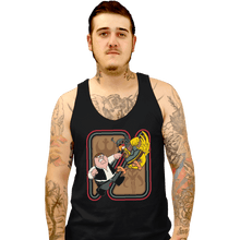 Load image into Gallery viewer, Shirts Tank Top, Unisex / Small / Black The Smuggler VS The Hunter