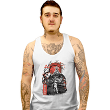 Load image into Gallery viewer, Daily_Deal_Shirts Tank Top, Unisex / Small / White Sumie Awakening