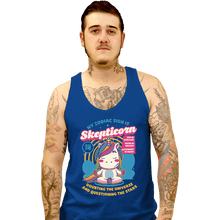 Load image into Gallery viewer, Daily_Deal_Shirts Tank Top, Unisex / Small / Royal Blue Scepticorn
