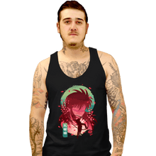 Load image into Gallery viewer, Daily_Deal_Shirts Tank Top, Unisex / Small / Black Kurama's Rose Whirlwind
