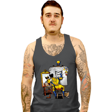 Load image into Gallery viewer, Daily_Deal_Shirts Tank Top, Unisex / Small / Charcoal Snikt Portriat