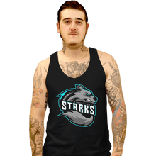 Load image into Gallery viewer, Shirts Tank Top, Unisex / Small / Black Winterfell Starks