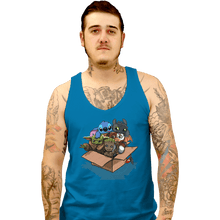 Load image into Gallery viewer, Shirts Tank Top, Unisex / Small / Sapphire Kawaii Full Team