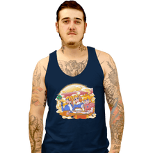 Load image into Gallery viewer, Shirts Tank Top, Unisex / Small / Navy Ramen Cart