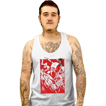 Load image into Gallery viewer, Daily_Deal_Shirts Tank Top, Unisex / Small / White Ninja Rival