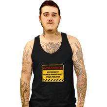 Load image into Gallery viewer, Secret_Shirts Tank Top, Unisex / Small / Black You've Been Warned