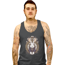 Load image into Gallery viewer, Shirts Tank Top, Unisex / Small / Charcoal The White Rabbit