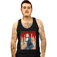 Load image into Gallery viewer, Shirts Tank Top, Unisex / Small / Black Michael Myers