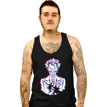 Load image into Gallery viewer, Secret_Shirts Tank Top, Unisex / Small / Black Glitched Joker