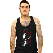 Load image into Gallery viewer, Daily_Deal_Shirts Tank Top, Unisex / Small / Black Clock Fear