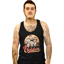 Load image into Gallery viewer, Daily_Deal_Shirts Tank Top, Unisex / Small / Black Golden Holidays