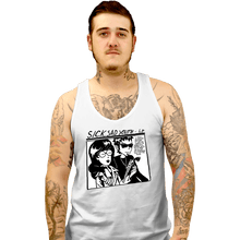 Load image into Gallery viewer, Daily_Deal_Shirts Tank Top, Unisex / Small / White Sick Sad Youth