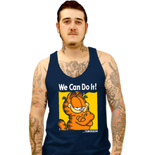 Load image into Gallery viewer, Secret_Shirts Tank Top, Unisex / Small / Navy We Can Do It Tomorrow
